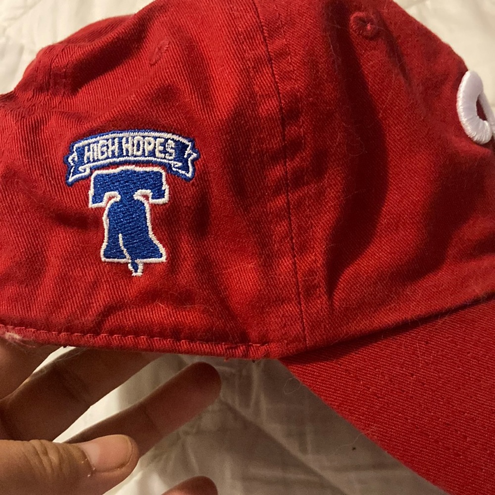 Red Baseball Cap - Picture 4 of 5